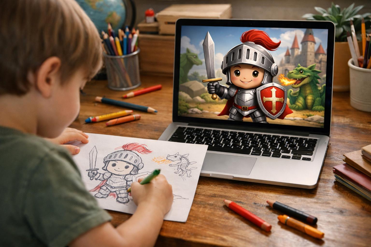 How to Make Drawings Come to Life (Simple Guide for Parents and Teachers)